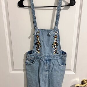 Puella Light Blue Denim Overalls